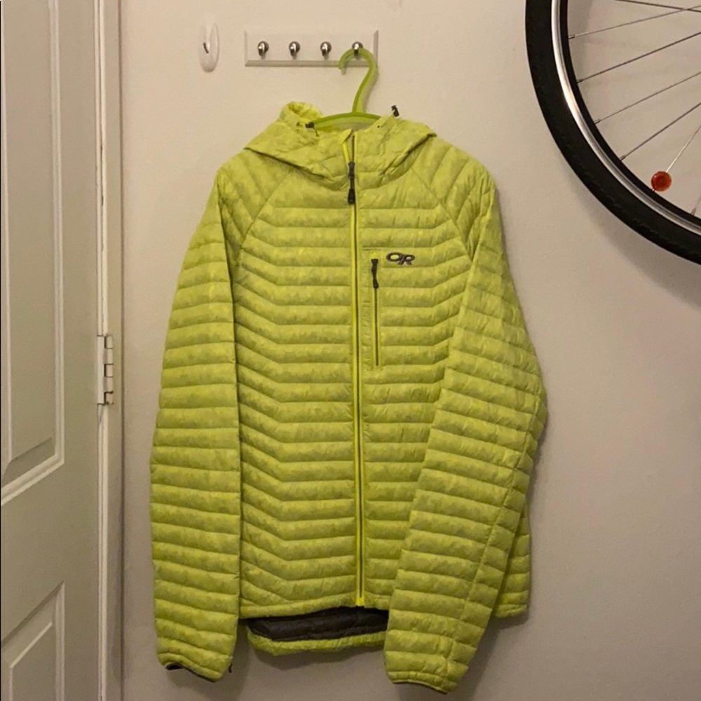 Mens Down Full-Zip Jacket Outdoor Research Verismo